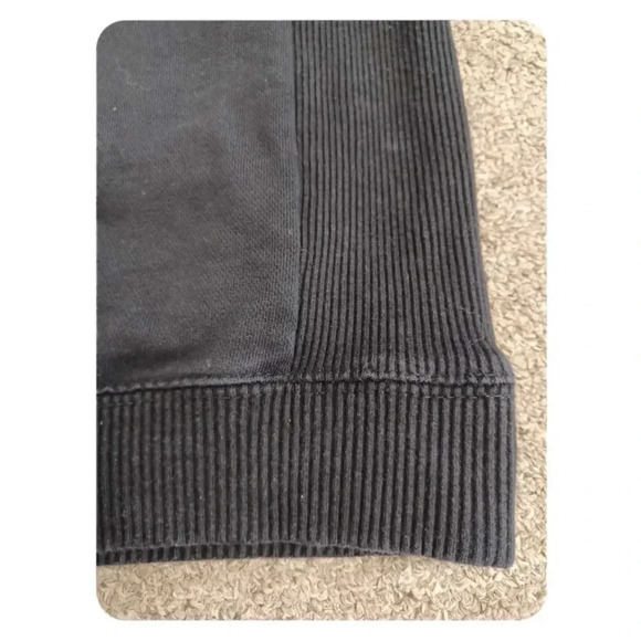 Zara Man Tears  Blue Knit Embroidered Pullover Sweater Size Medium - Picture 7 of 10